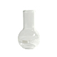 Boiling Flask Flat Bottom 1 Wide Neck No Joint Beaded Rim - Premium